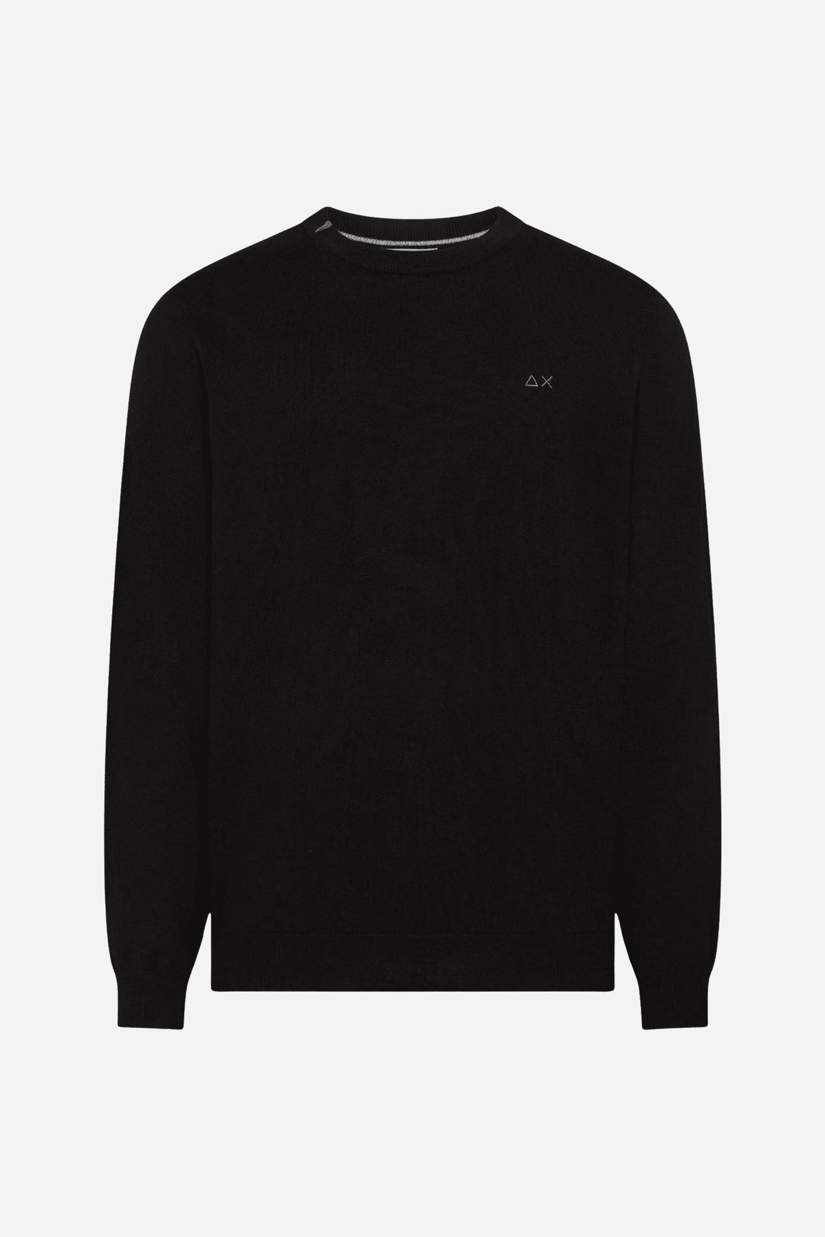 Maglia Sun68 girocollo maniche lunghe misto lana
