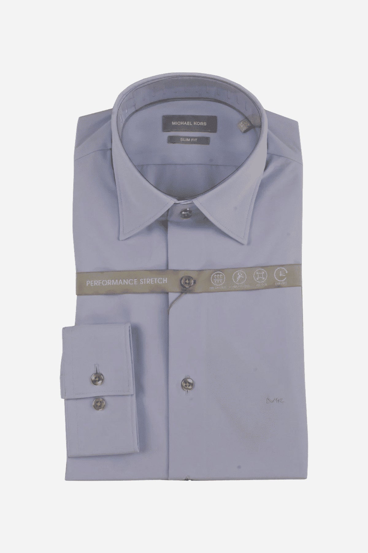 Camicia Performance slim maniche lunghe