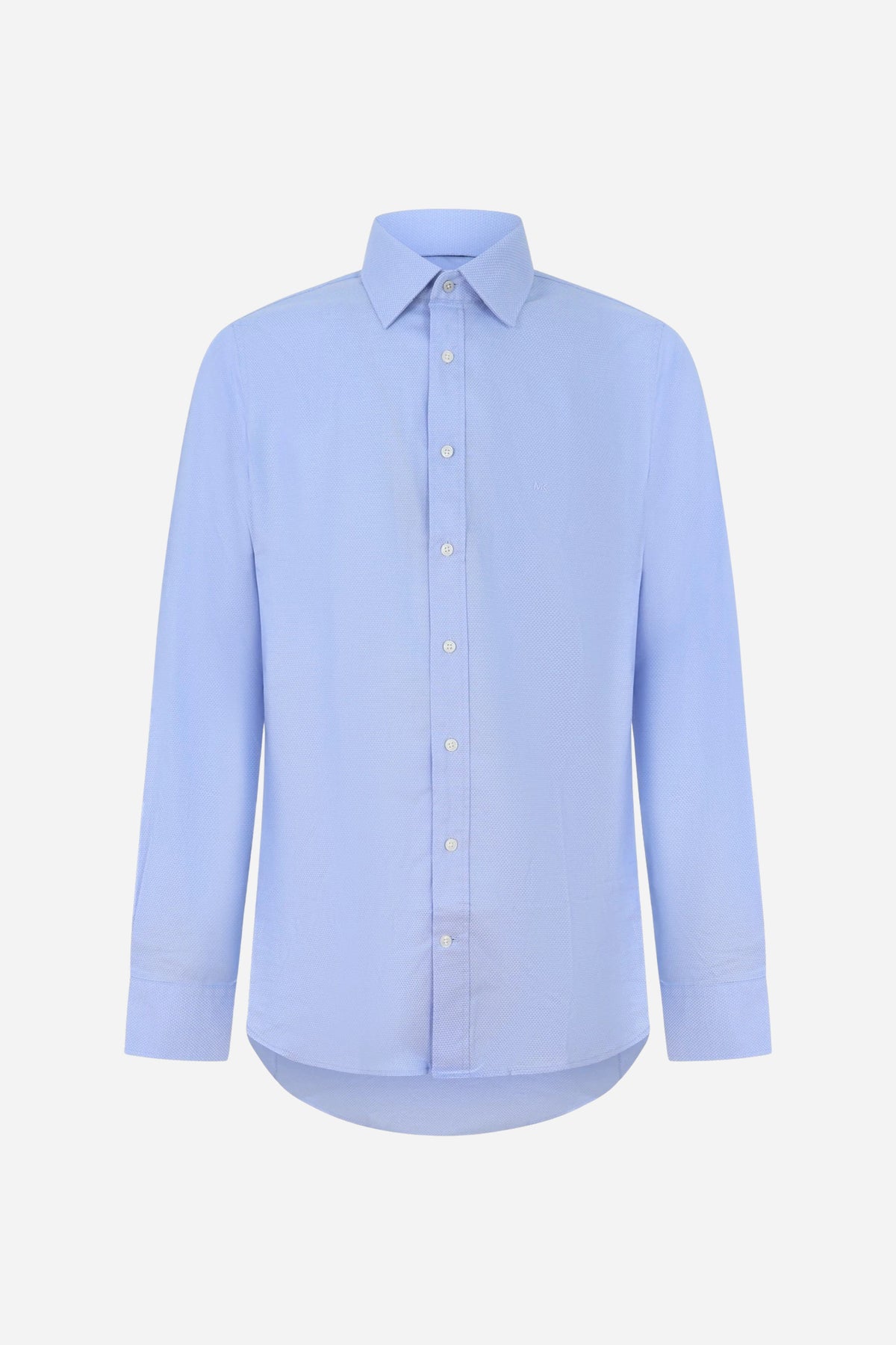 Michael Kors Camicia uomo slim microfantasia cotone