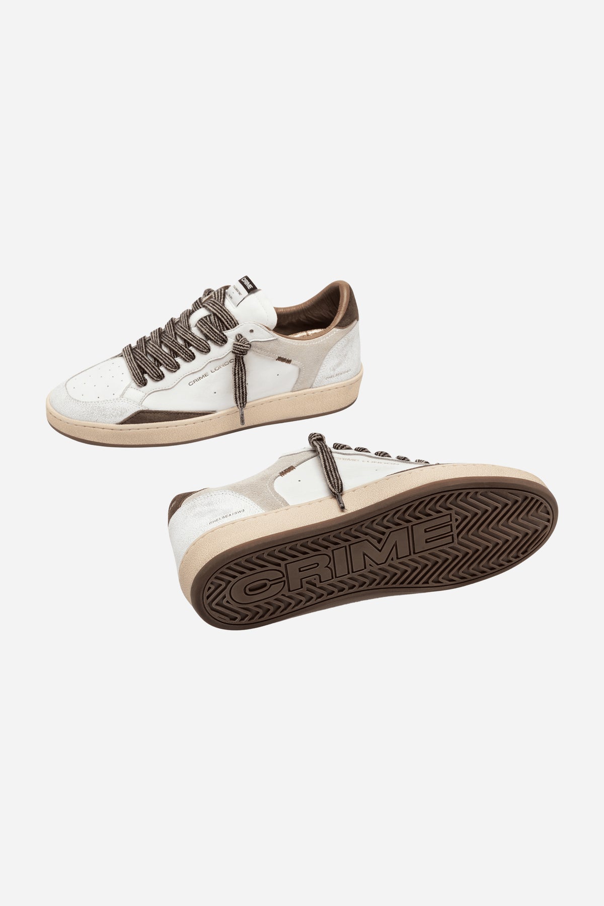 Chelsea sneaker pelle effetto distressed