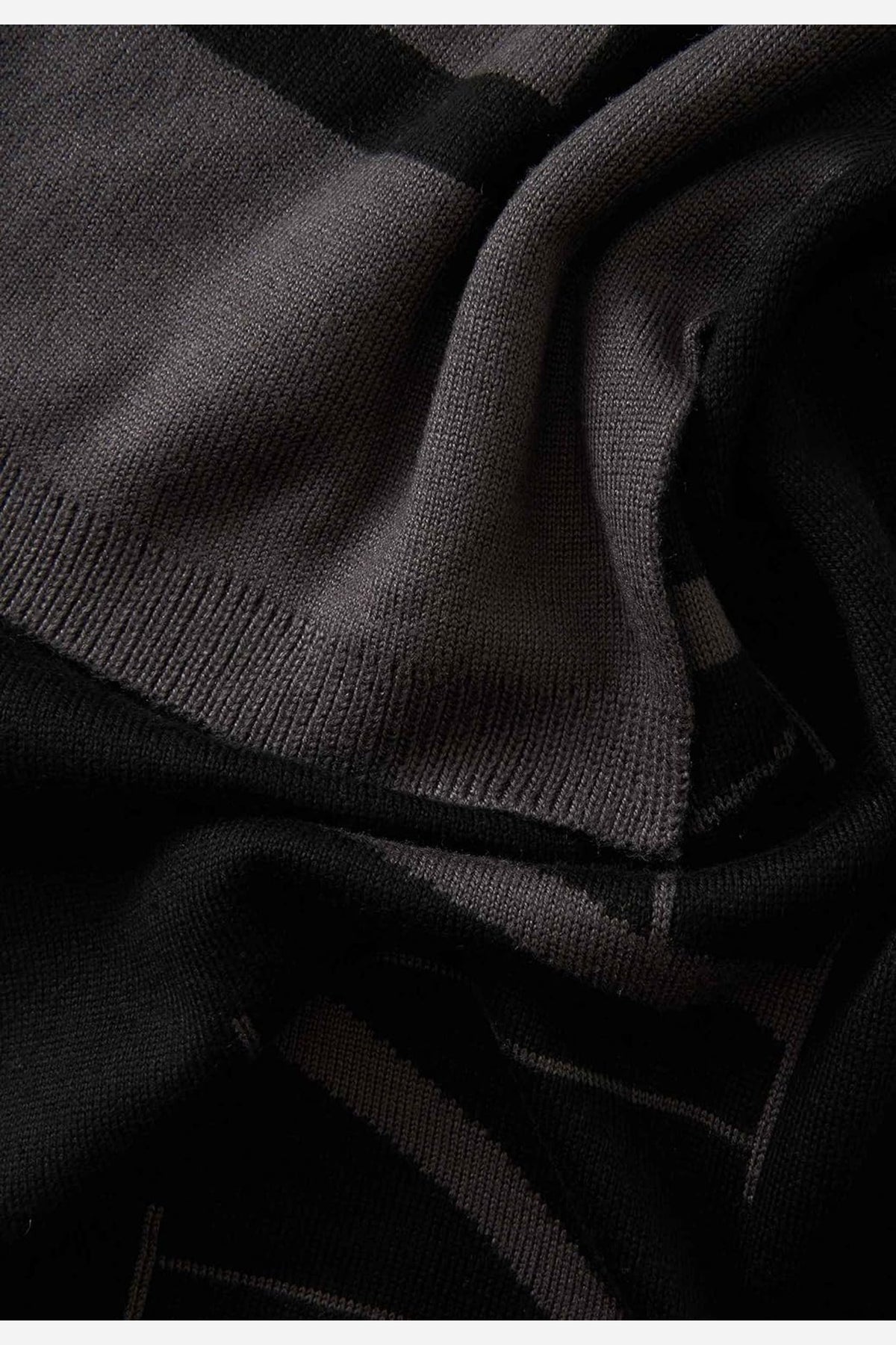 Sciarpa EA7 Emporio Armani stampa logo acrilico