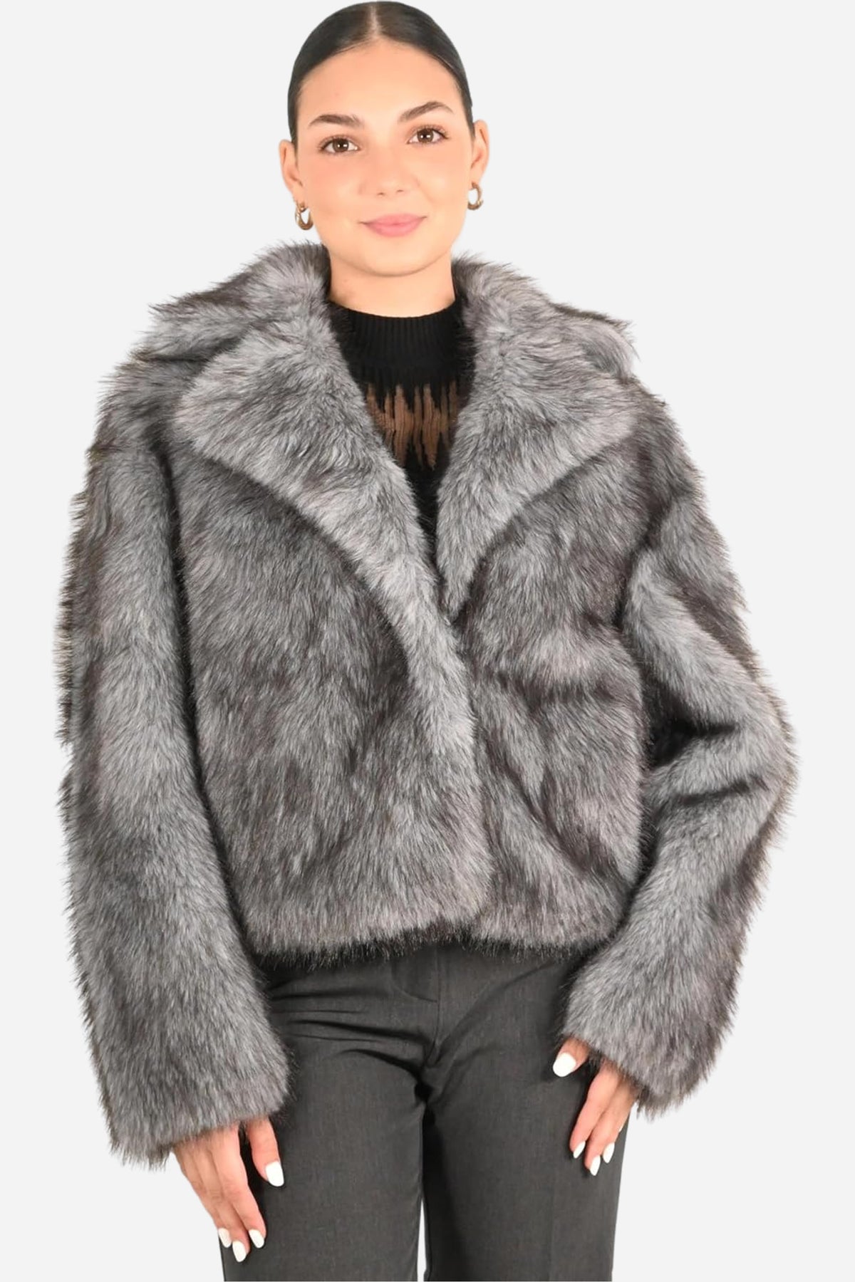 Cappotto Molly Bracken donna in tessuto