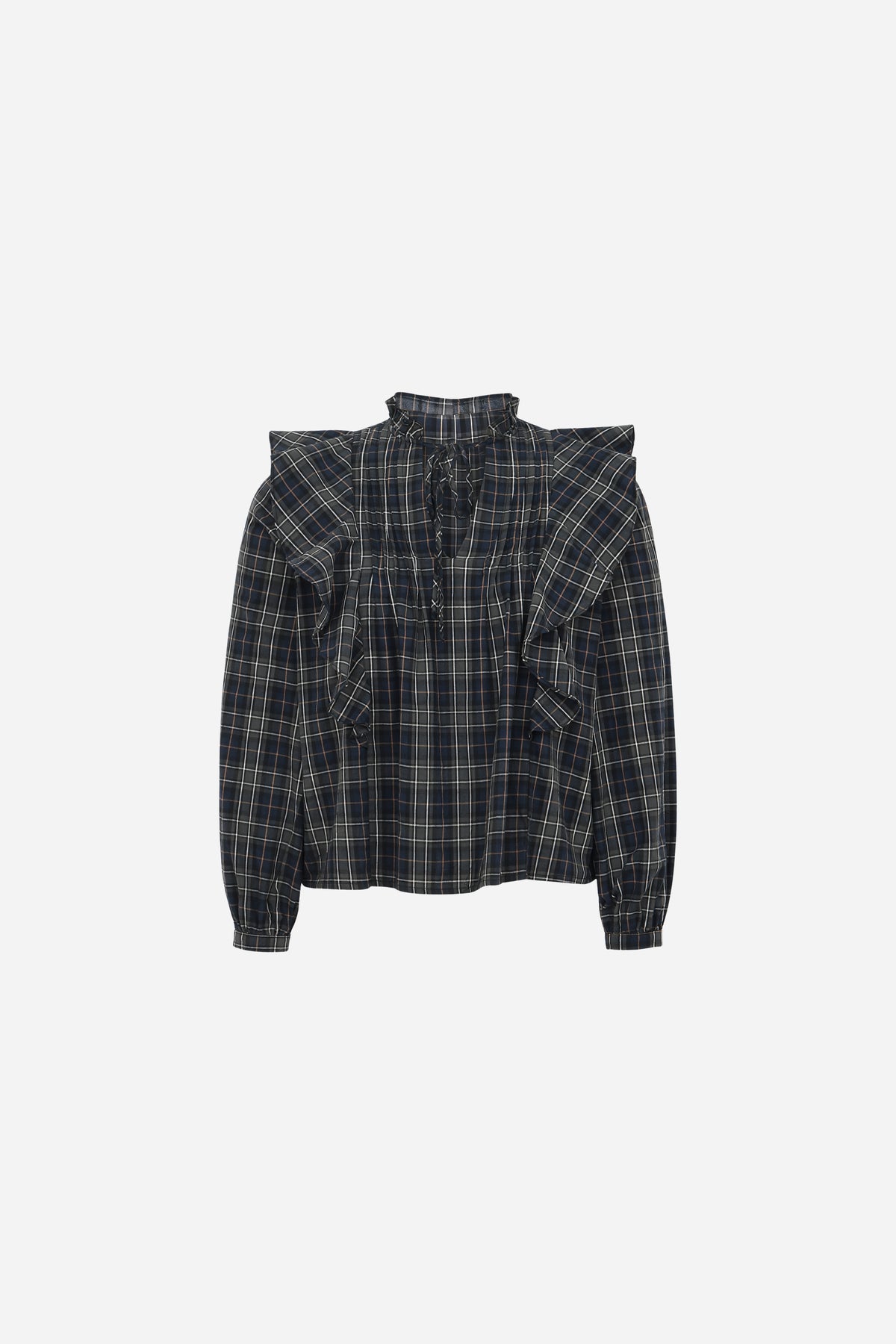 Molly Bracken Blusa cotone a quadri