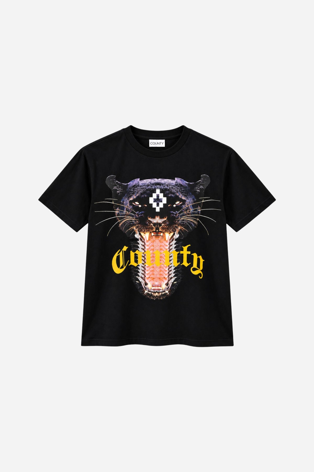 T-shirt County of Milan in cotone - Nero