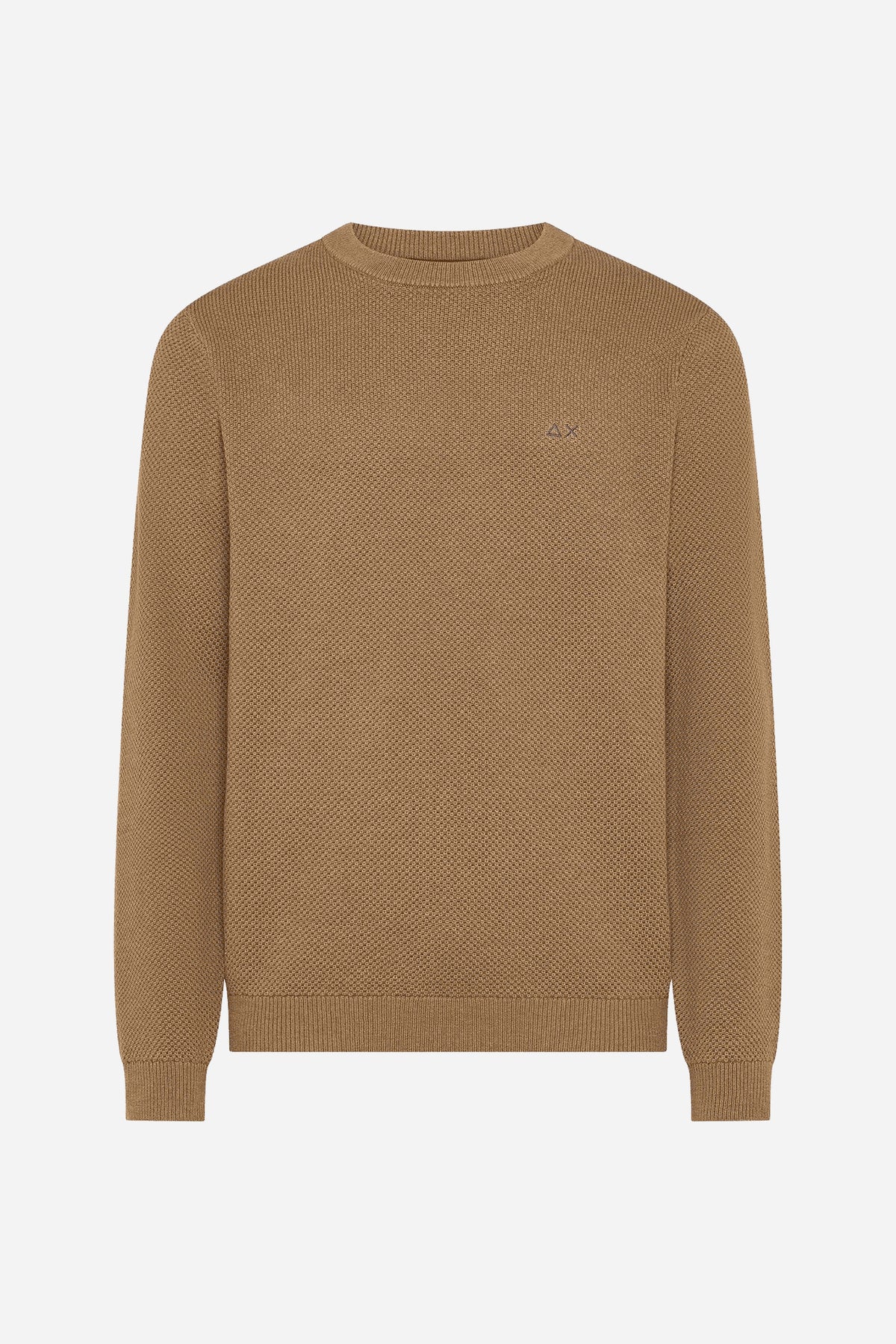 Maglia Sun68 girocollo lana e cotone