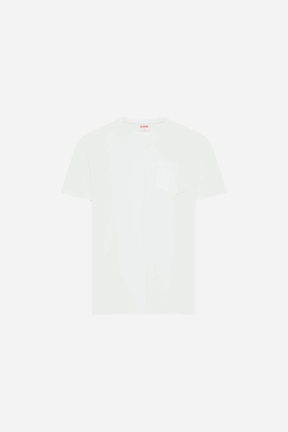 T-shirt in cotone con taschino