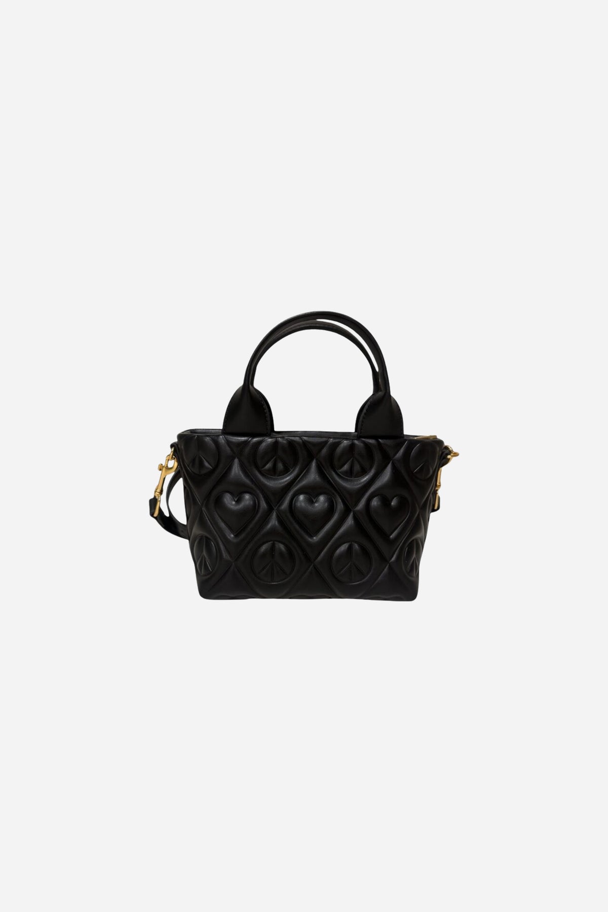 Love Moschino Borsa piccola a mano e a tracolla in rilievo