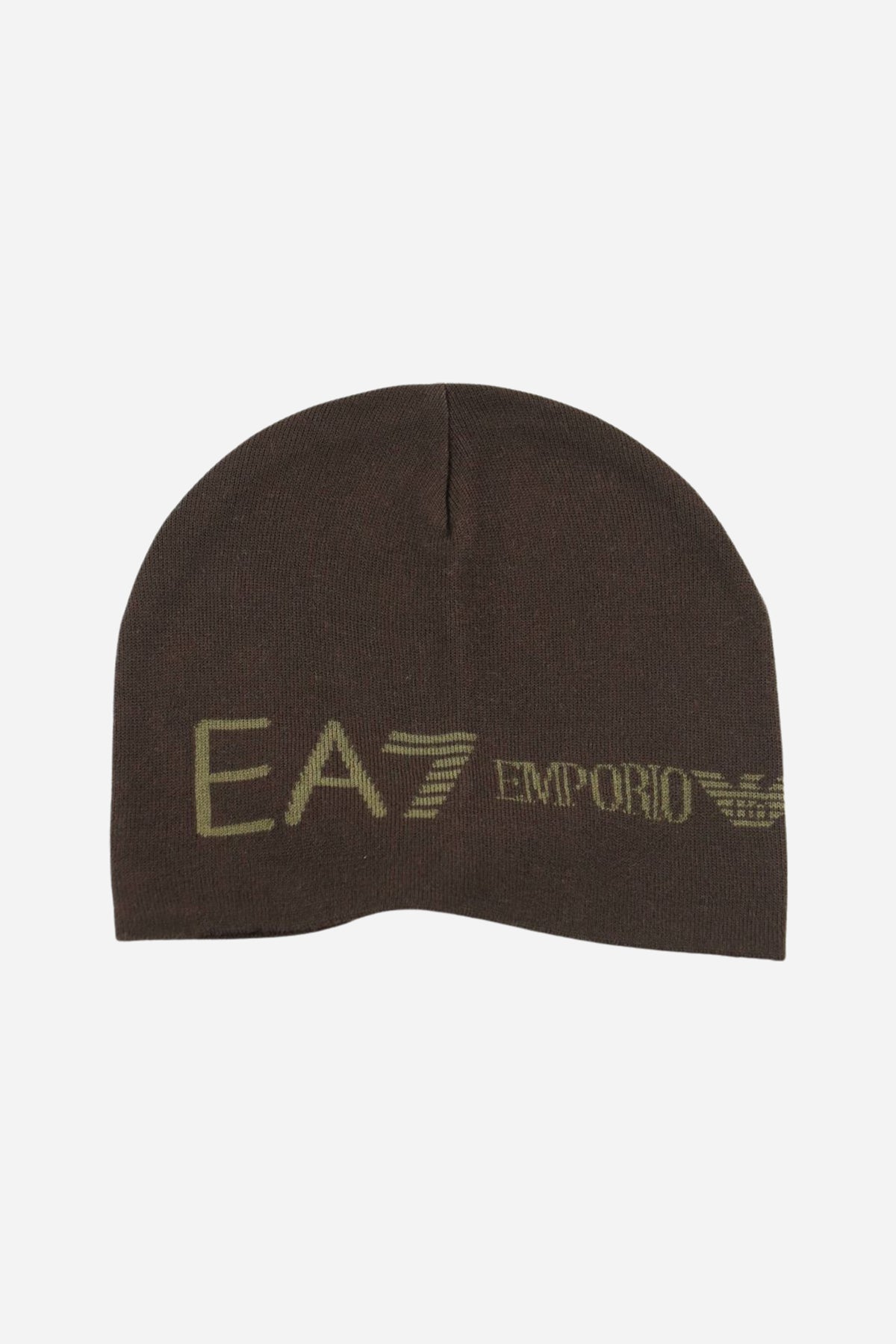 EA7 7X000913 AF11994 Cappello in acrilico - Marrone-Verde