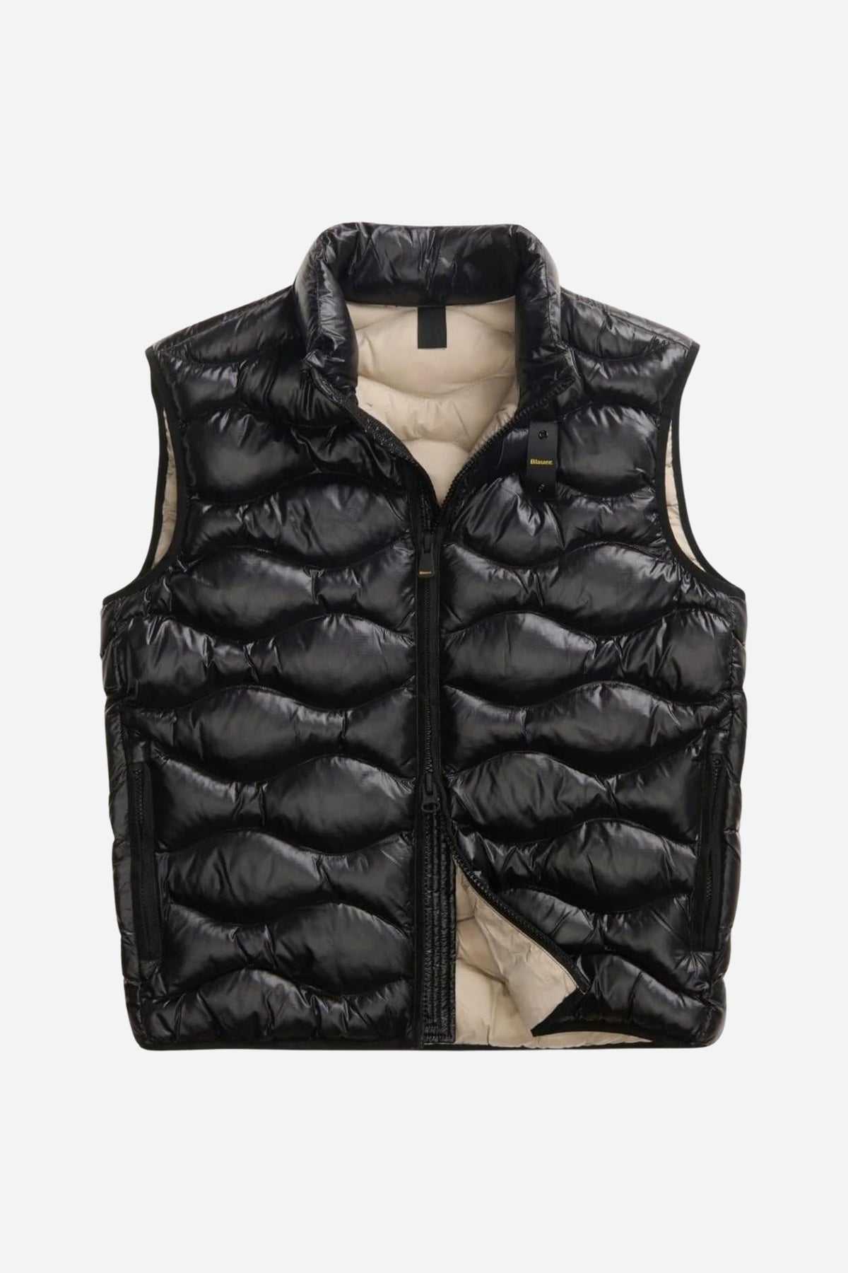 Blauer Piumino smanicato in nylon