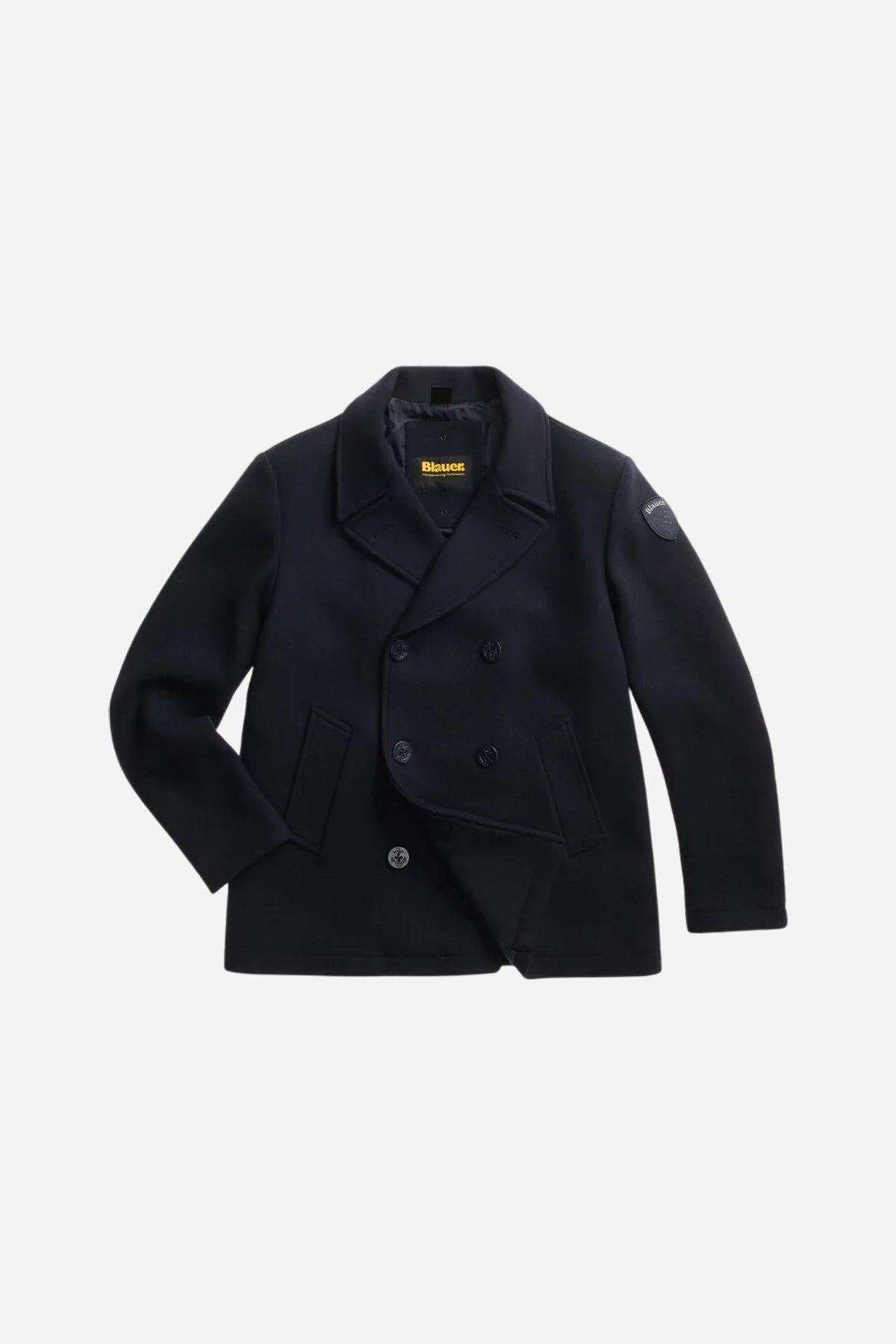 Giacca Chopin doppio petto misto lana - Blu sodalite