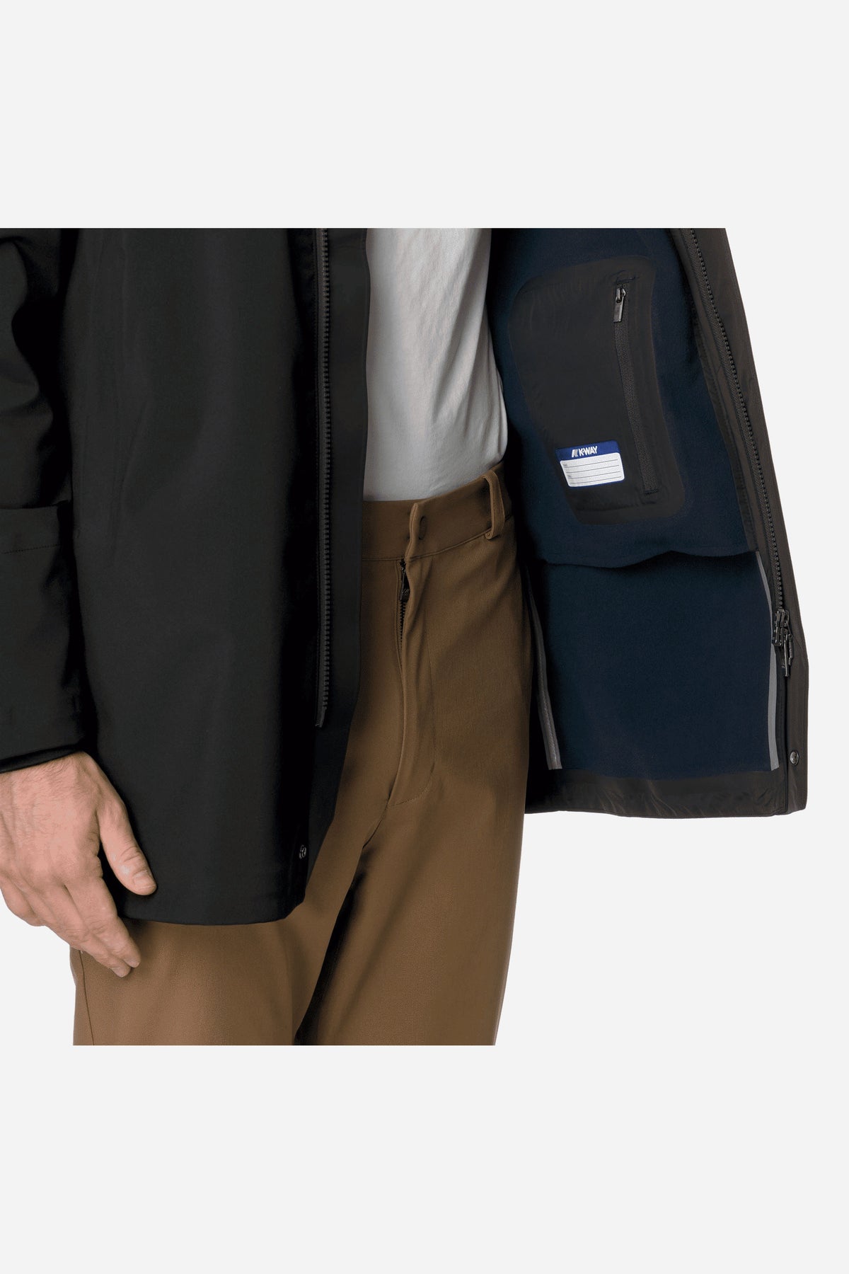 Duke Bonded Giacca media tecnica con cappuccio removibile