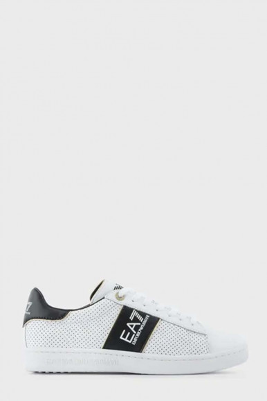EA7 Sneakers Classic Performance bianco in pelle X8X102-XK258