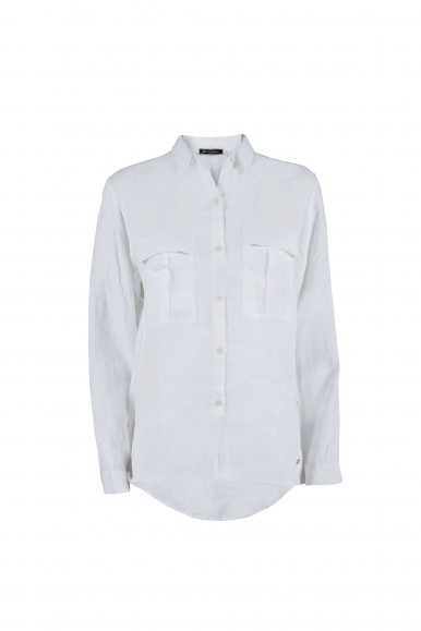 YES-ZEE CAMICIA M/L LINO C032