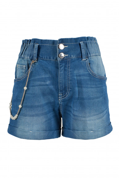 SHORT DONNA 5 TASCHE IN JEANS P232-P617 YES-ZEE
