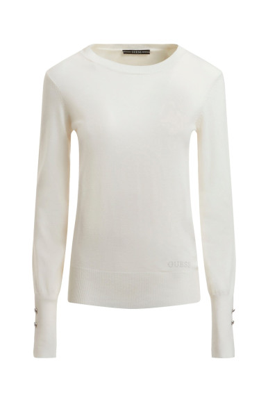 PULLOVER BIANCO GUESS ELIONOR