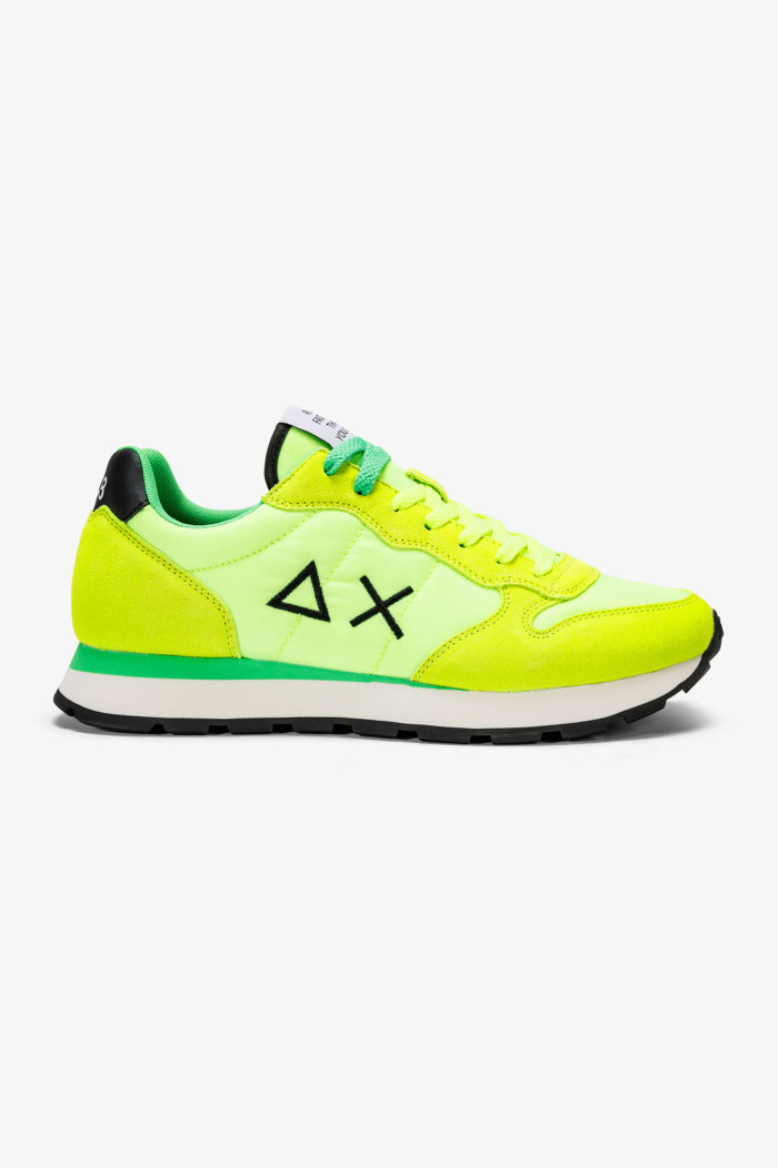SUN 68 SNEAKERS TOM SOLID GIALLO FLUO Z33101