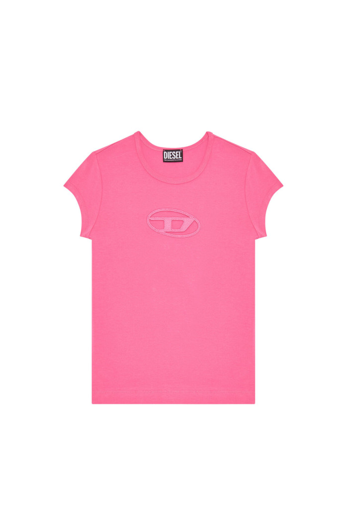 T-SHIRT DONNA FUXIA DIESEL T-ANGIE