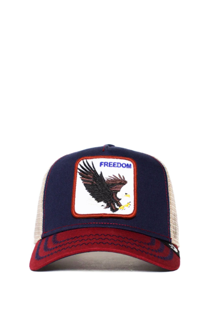 CAPPELLO GOORIN BROS The Freedom Eagle Navy/Red/Beige
