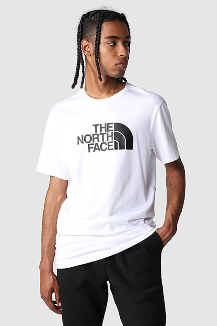T-SHIRT BIANCA THE NORTH FACE LOGO NERO EASY