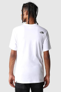 T-SHIRT BIANCA THE NORTH FACE LOGO NERO EASY