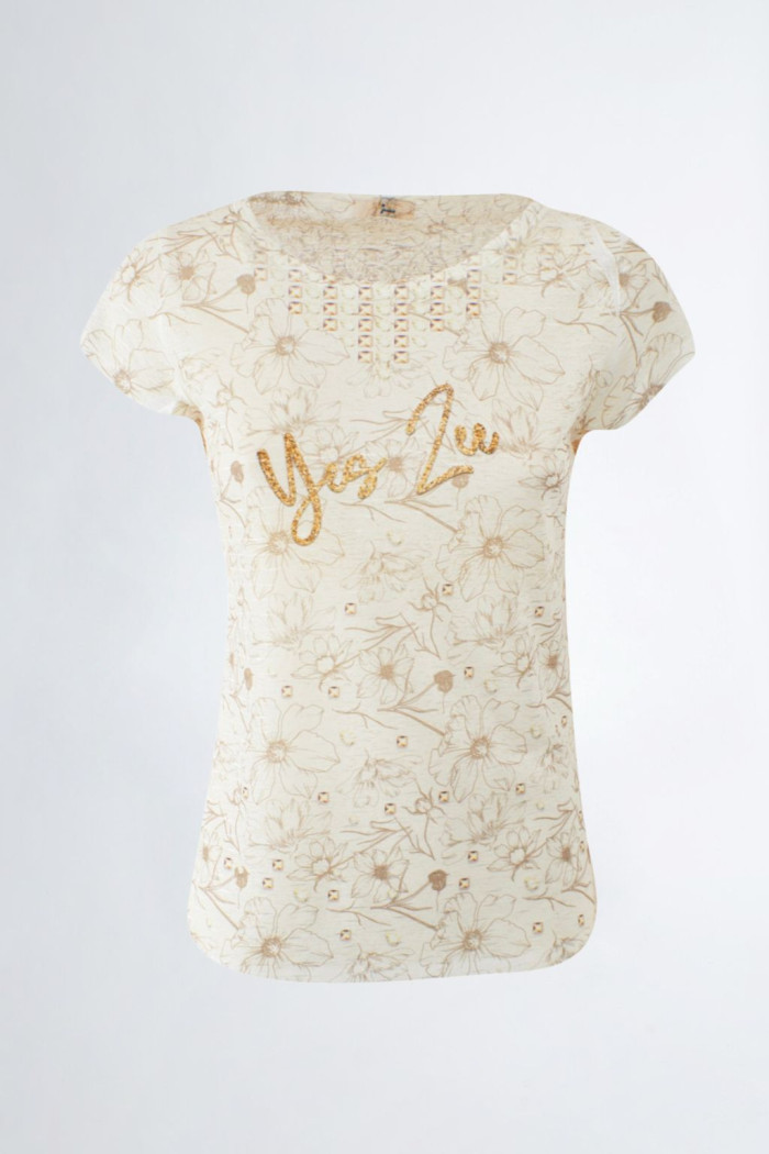 T-SHIRT CIPRIA DONNA YES-ZEE T236-Y306
