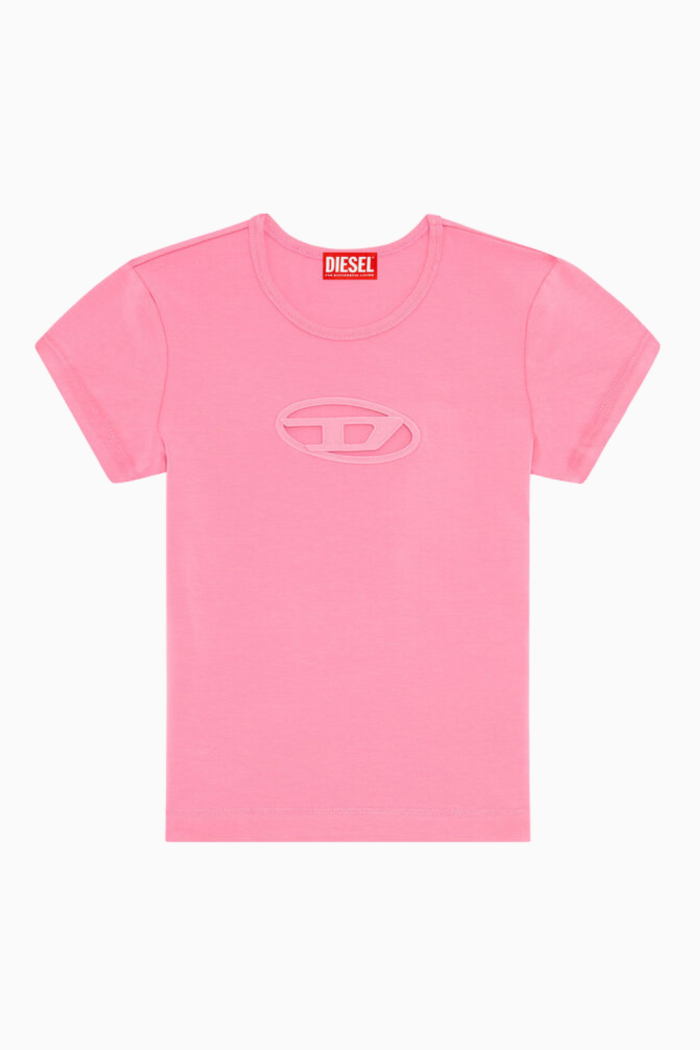 T-SHIRT ROSA DONNA DIESEL T-ANGIE