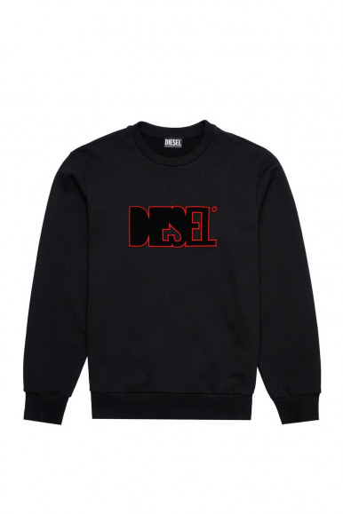 Black man's Diesel S-Girk-B6 sweatshirt