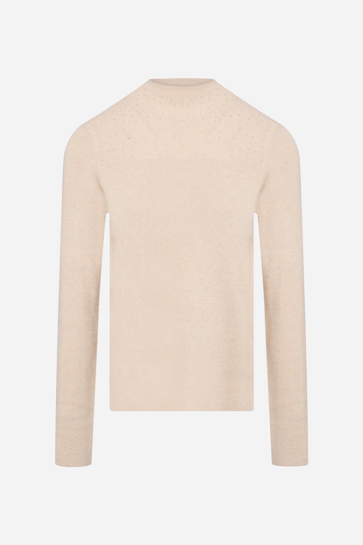 Maglia Fracomina regular collo alto lana lurex