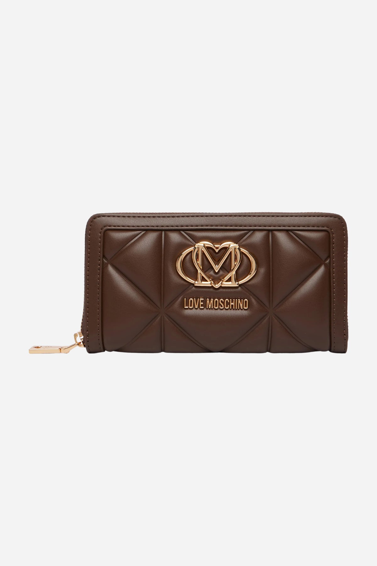 Love Moschino Portafoglio zip around trapuntato
