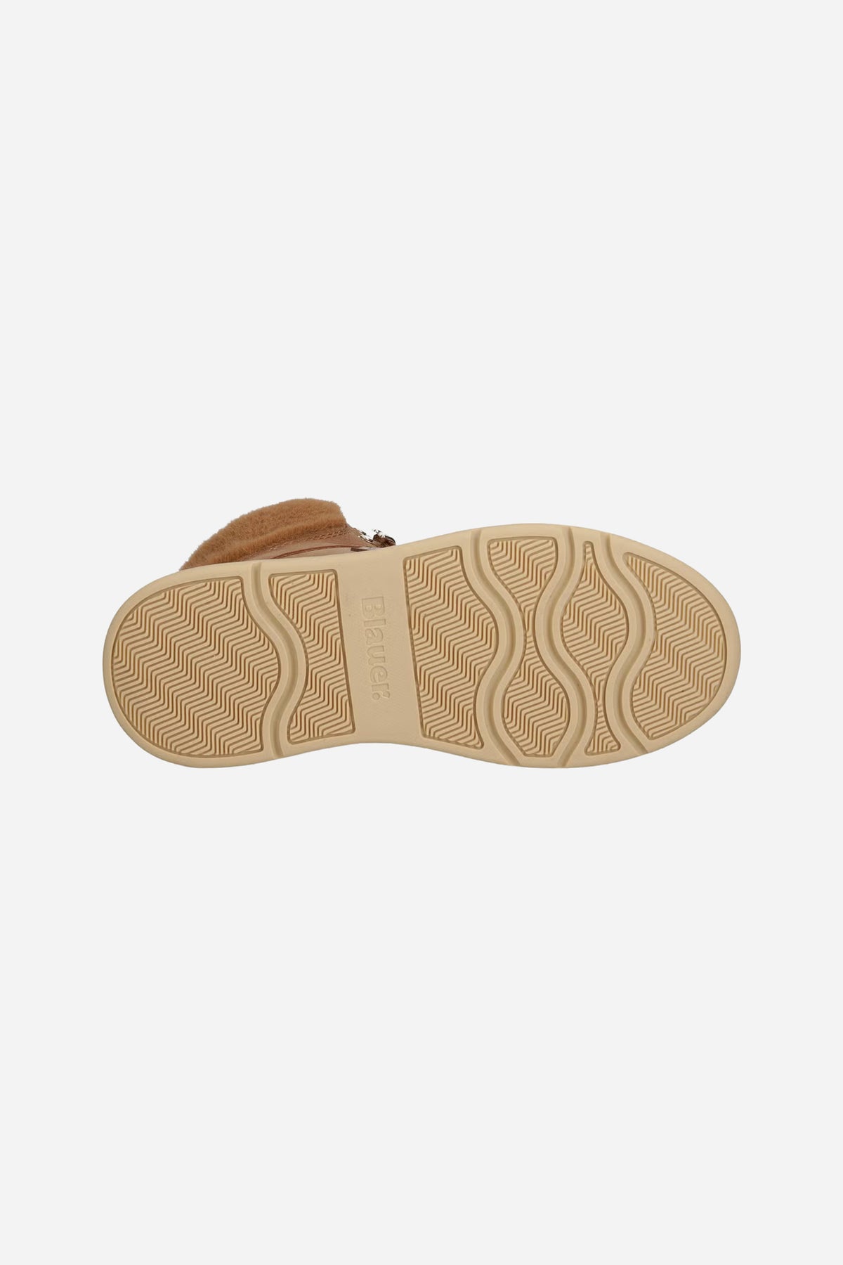 Blauer MARIBEL stivaletti platform scamosciati - Cognac
