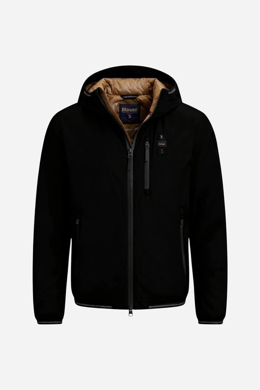 DEVON Blauer Giubbino uomo imbottito