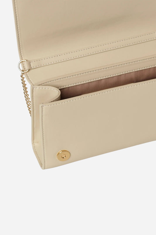 Pochette Love Moschino piccola con tracolla a catena