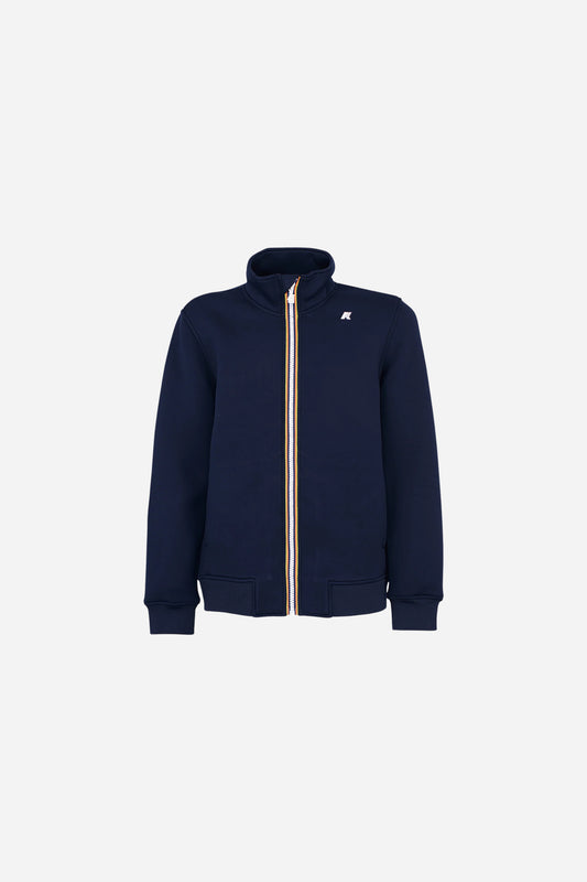 Felpa Finn Spacer zip collo alto K-Way