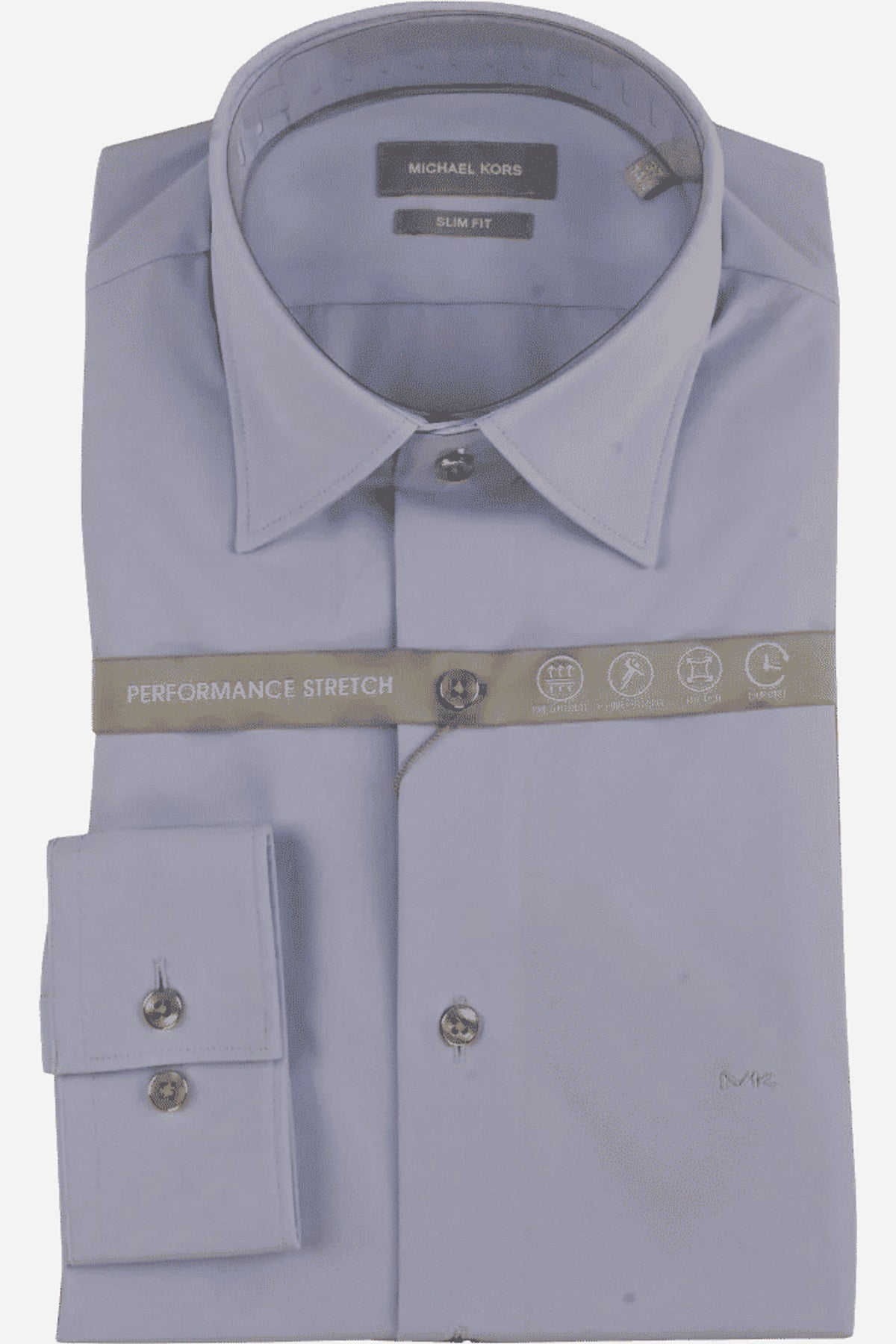 Camicia Performance slim maniche lunghe