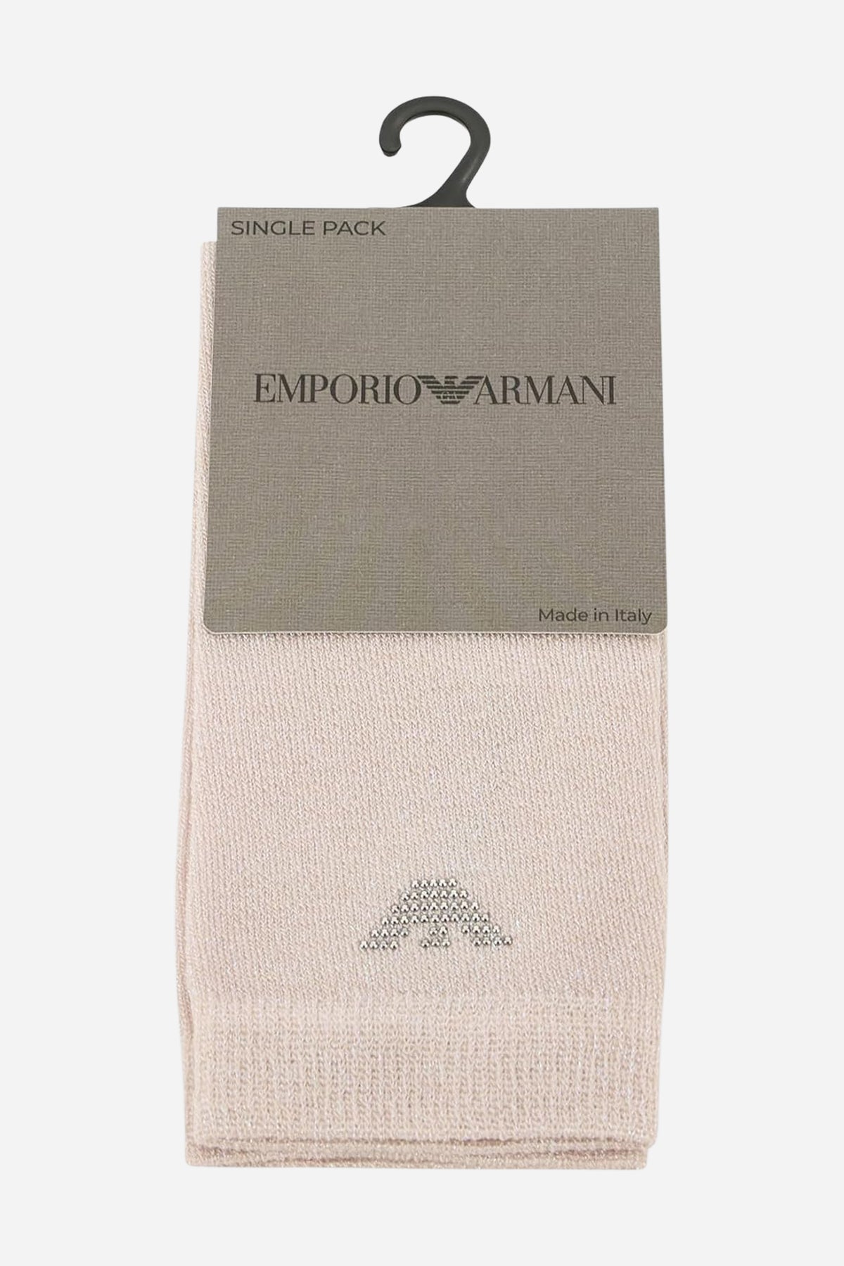 Emporio Armani calzini corti lurex donna