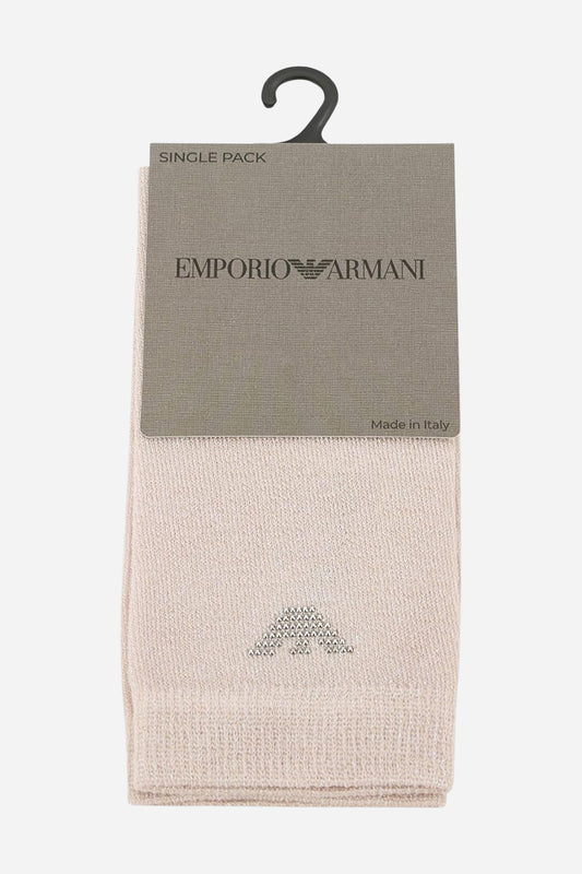 Emporio Armani calzini corti lurex donna