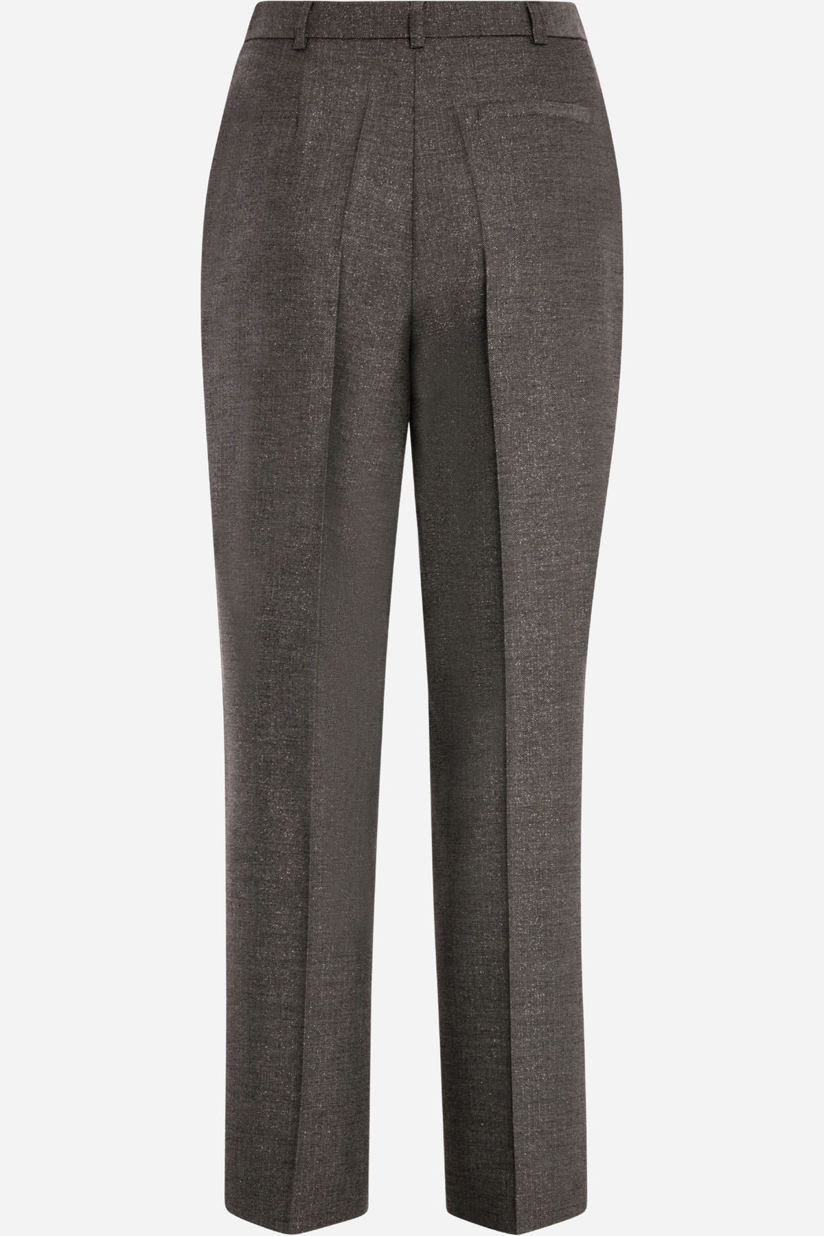 Pantalone chino regular in tessuto spigato