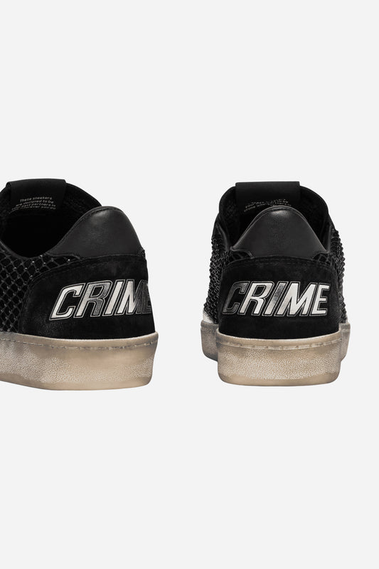 Chelsea sneaker suede strass