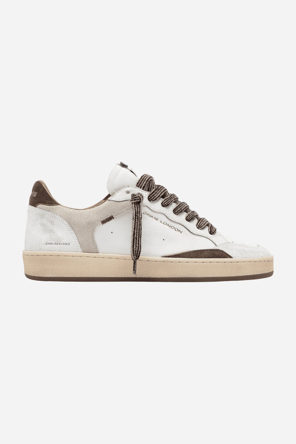 Chelsea sneaker pelle effetto distressed