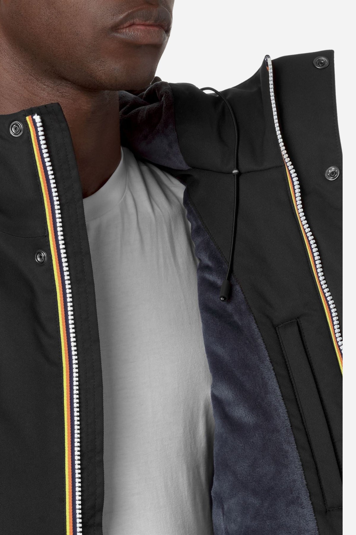 Giacca Jarno corta in twill impermeabile