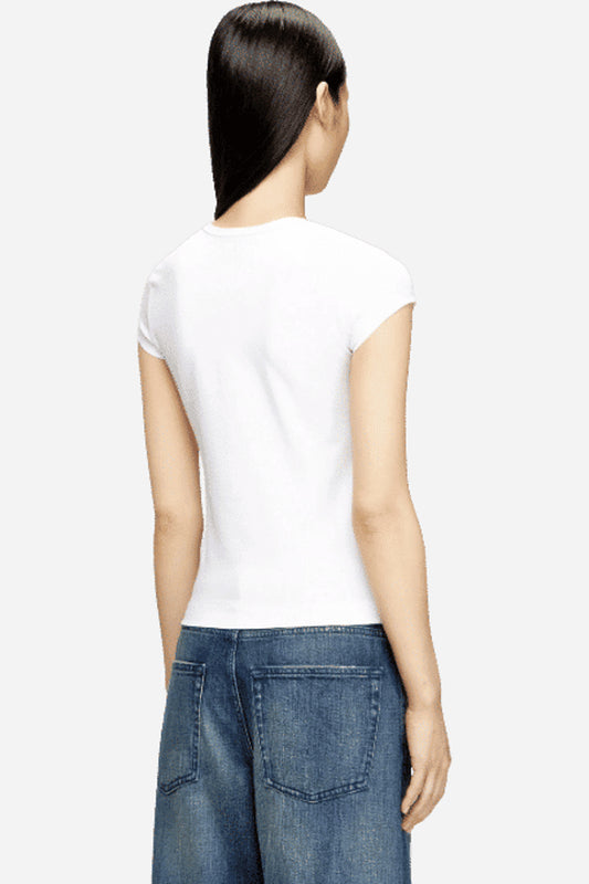 T-ANGIE-OD T-shirt slim cotone biologico