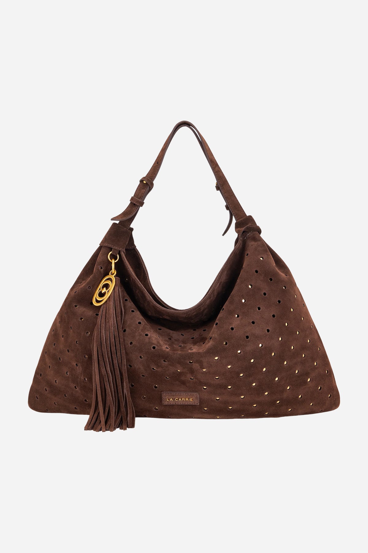 Metropolis Borsa shopping in suede traforata