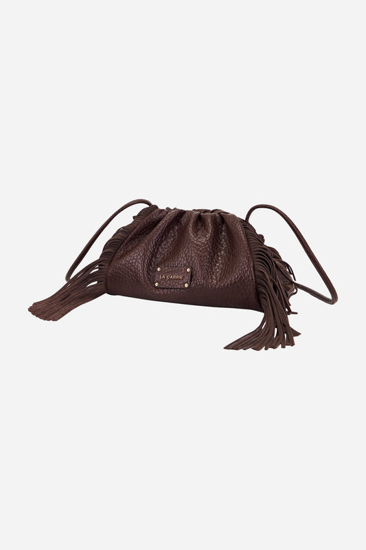 Capsule Borsa a spalla in PU frange