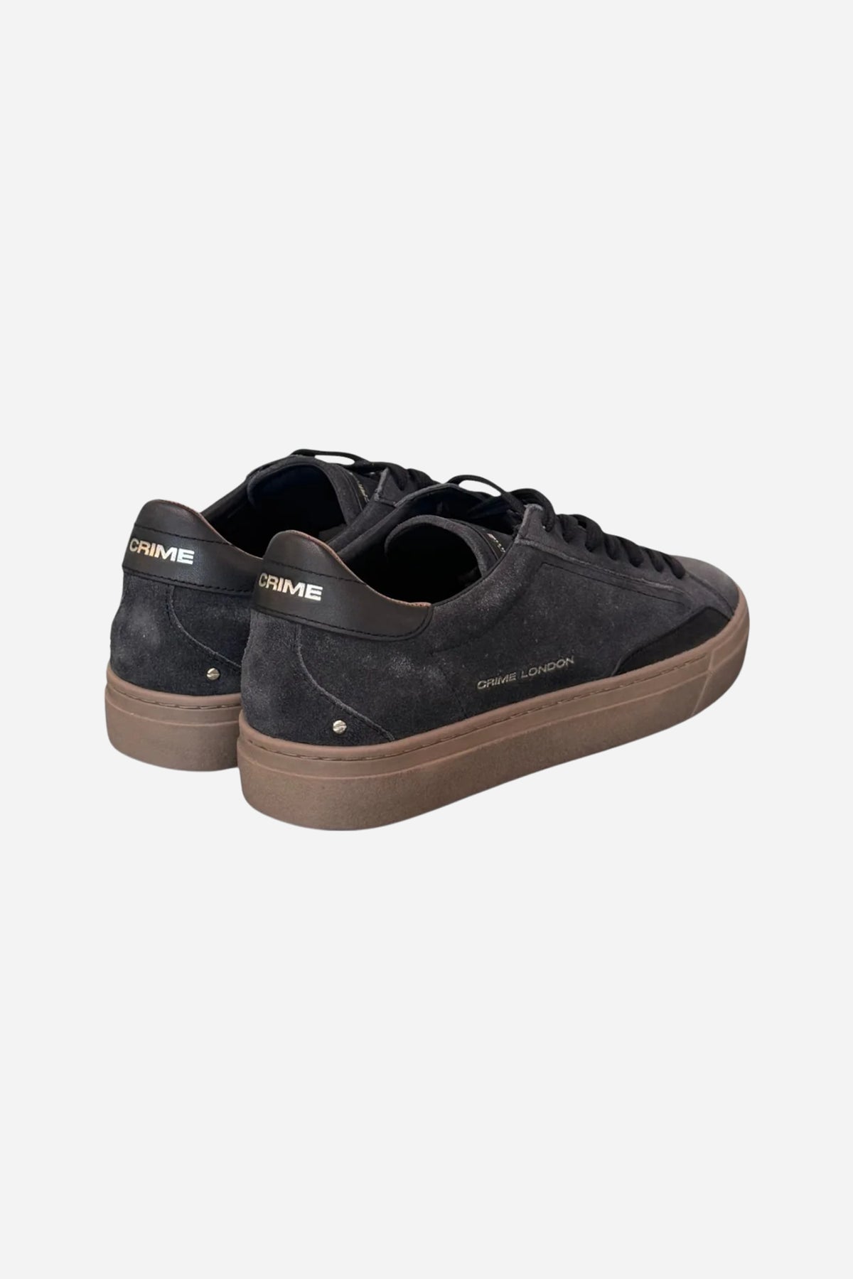 Sneaker Suede uomo in pelle - Antracite