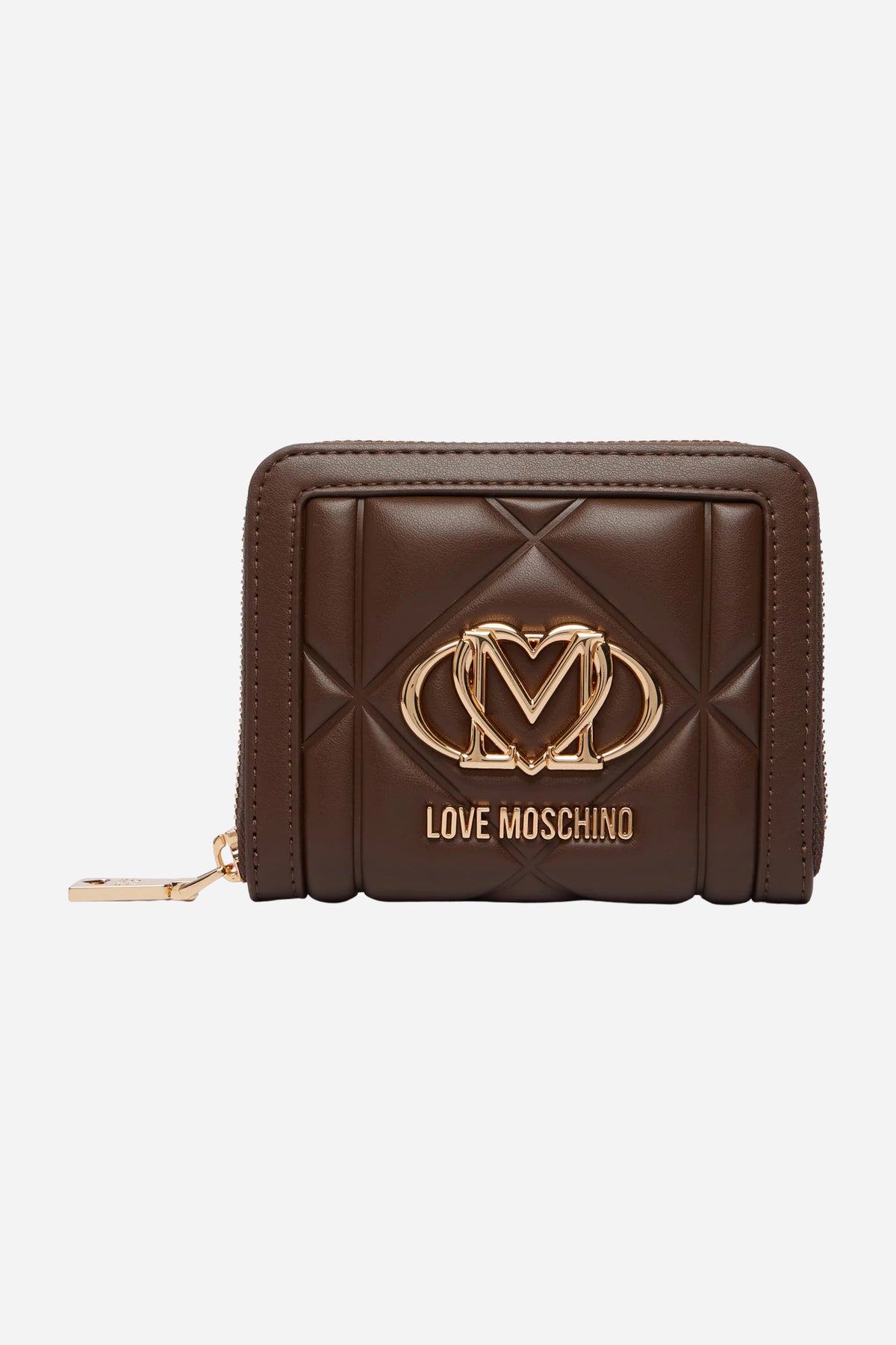 Love Moschino portafoglio zip around trapuntato