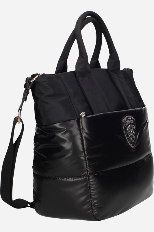Borsa Blauer grande a mano a tracolla in tessuto