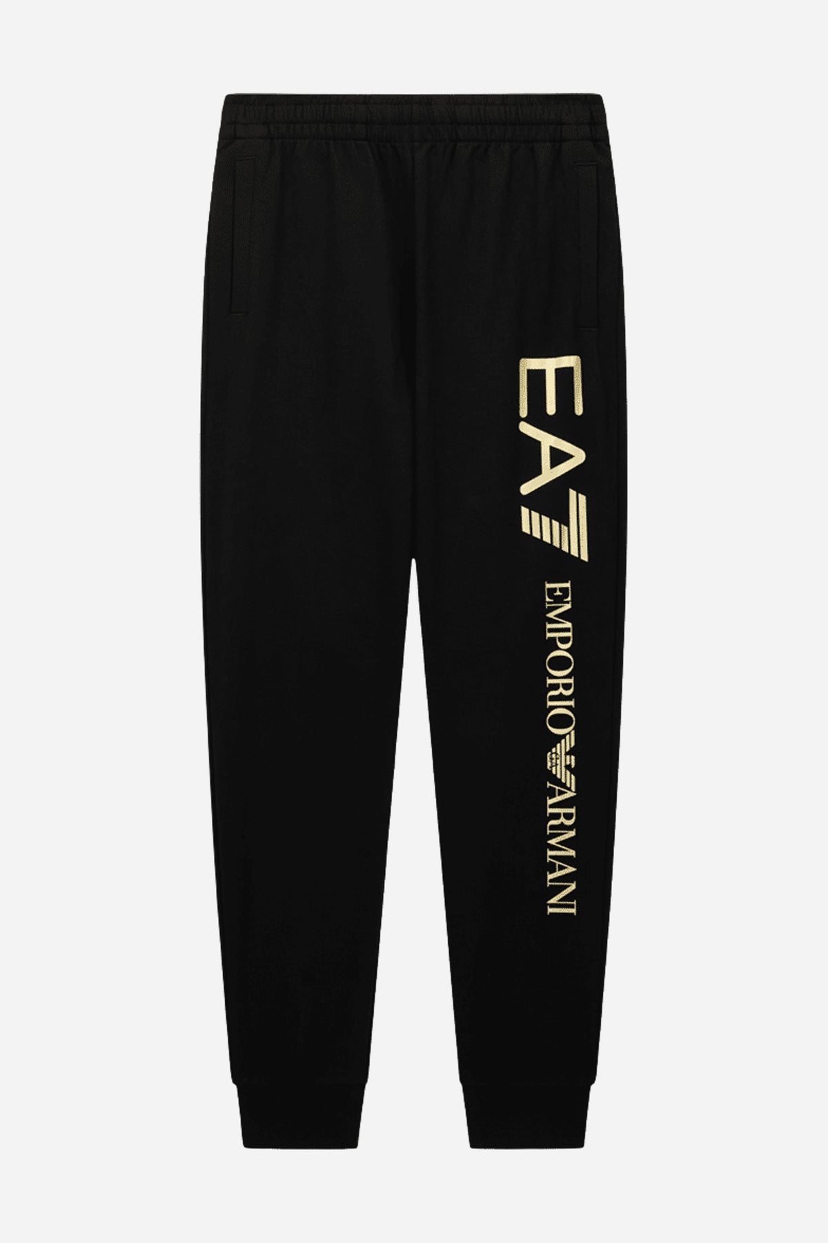 Pantalone Joggers Logo Series cotone felpato