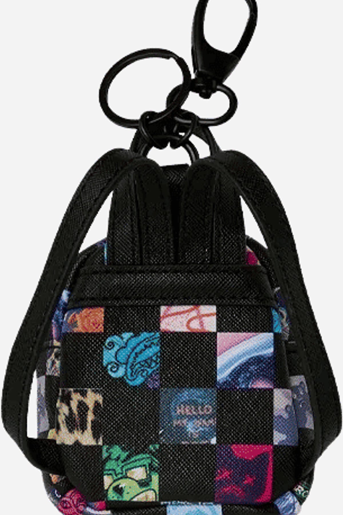 Crazy Check portachiavi zaino mini