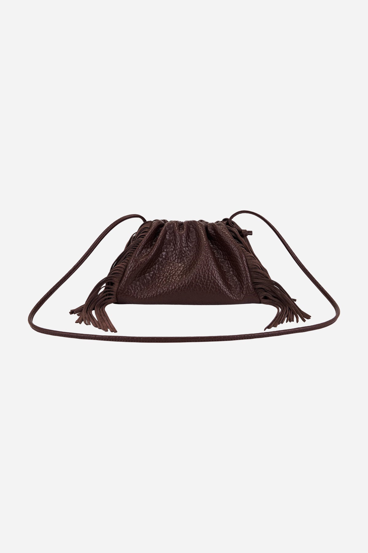 Capsule Borsa a spalla in PU frange