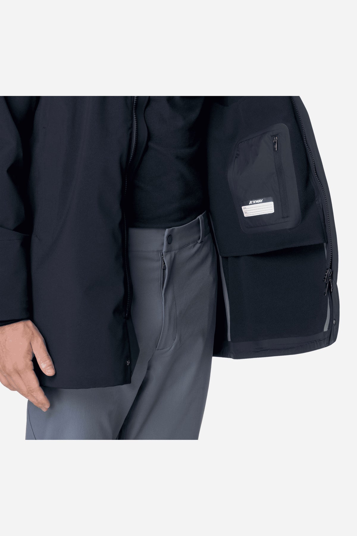 Duke Bonded parka uomo media in nylon